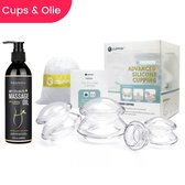 iCupping Cellulite Cupping Set en Rubio Arôma Cellulitis Olie | 4 Maten | Stevige Cups | Natuurlijke Ingrediënten | Verstevigend | Therapeutisch - Cardisto (2024)