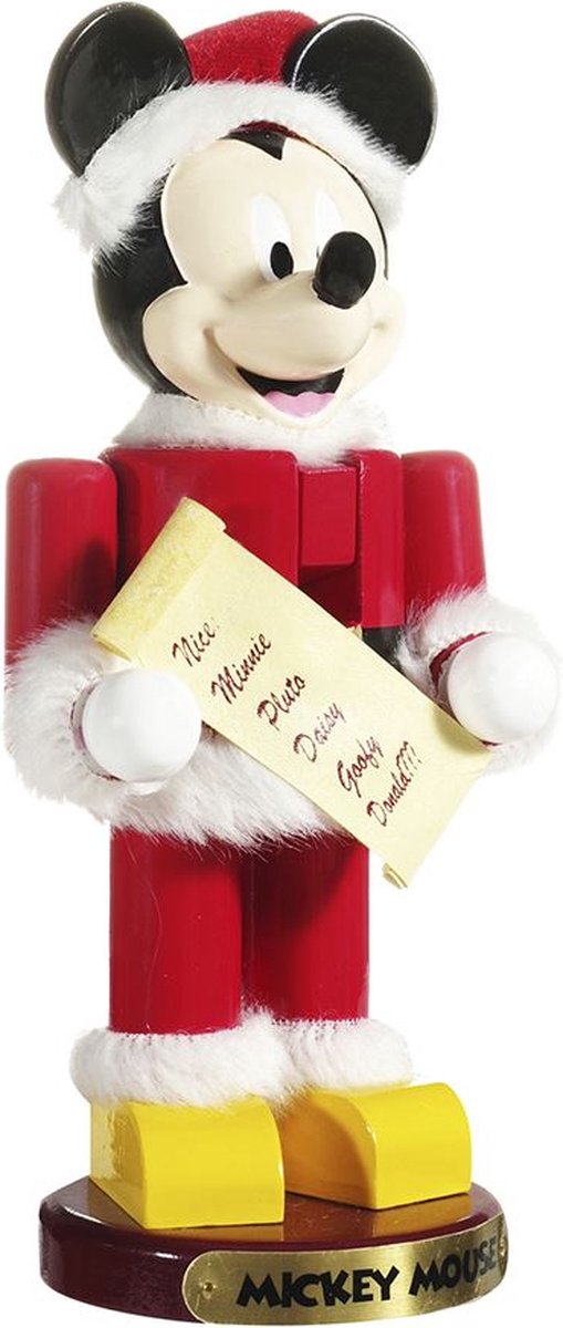 Disney® Santa Mickey Mouse Nutcracker op Prijzenvolger.com