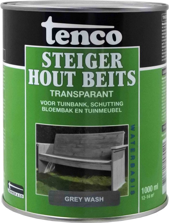 Foto: Tenco 11085502 steigerhoutbeits grey wash 1l