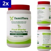 Famiflora plantbooster PRO plant starter NPK 10-52-10 - 1000GR (2 x 500GR) - In water oplosbare meststof
