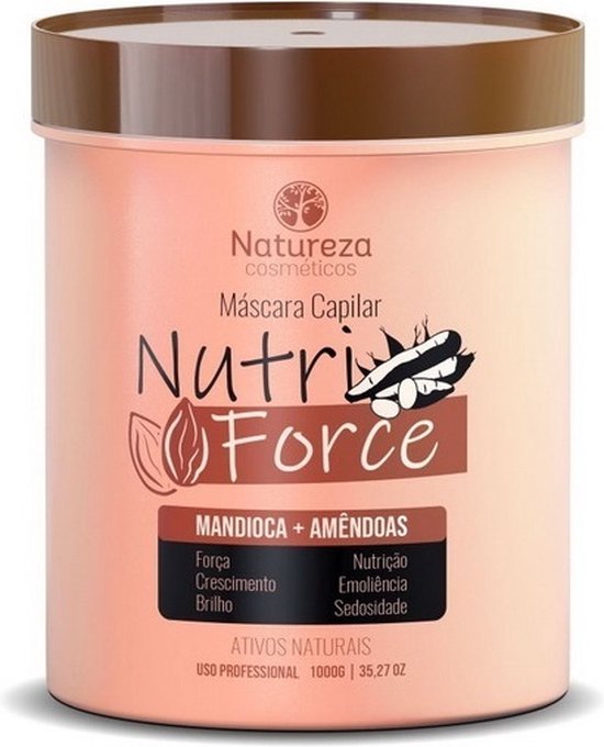 Traitement Kératine Ntox Chá Verde Natureza Cosméticos 1KG - Anti-frisottis, Lissant, Neuf