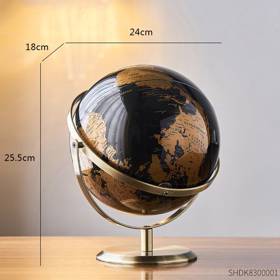 Décoration de Globe en métal Globe du monde géographie éducation décoration  de Table à... | bol