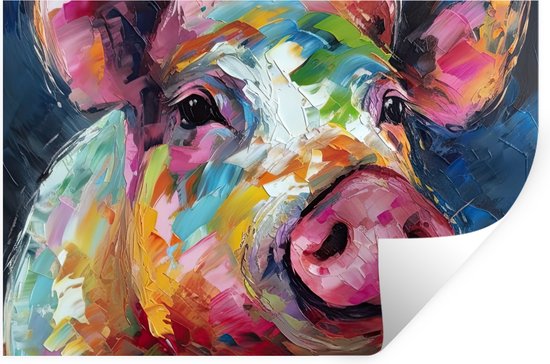 Sticker dieren niet voeren 100 mm