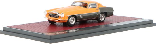 Ferrari 375 MM Coupé by Ghia Chassis 1954 Orange/Grey Matrix 1:43