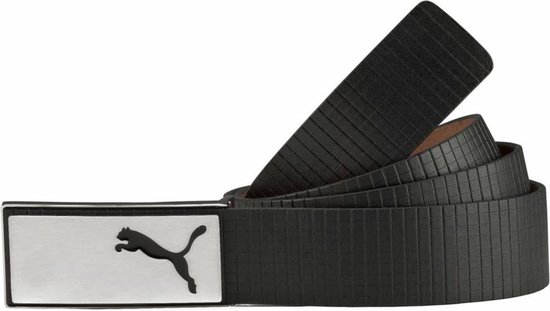 Puma Extension Belt Lederen Broekriem - Zwart