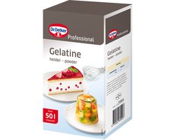 Dr.Oetker Proffessional Gelatine poeder helder - Zak 1 kilo