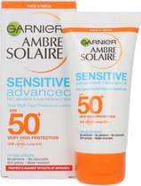 Garnier Ambre Solaire Sensitive Lotion Protection Face & Cou SPF 50+ - 50 ml