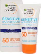 Garnier Ambre Solaire Sensitive Advanced Face Protection Visage SPF 50+ - 50 ml