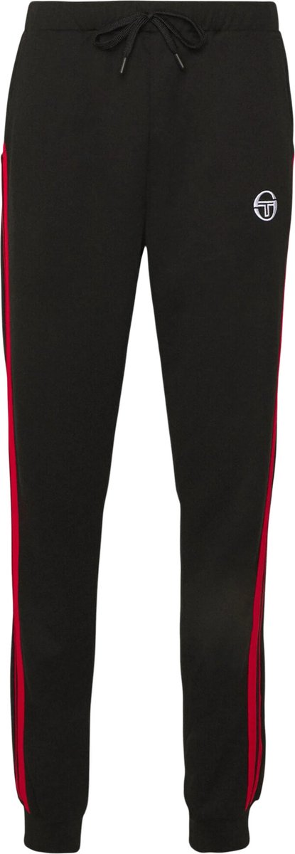 Sergio Tacchini Broek Zwart Polyester maat XL New damarindo joggings broeken zwart
