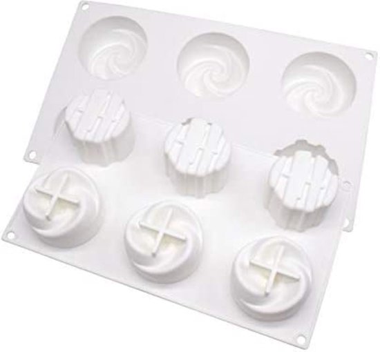 Mousse cakevorm, siliconen bakvorm/Muffin mal voor muffins