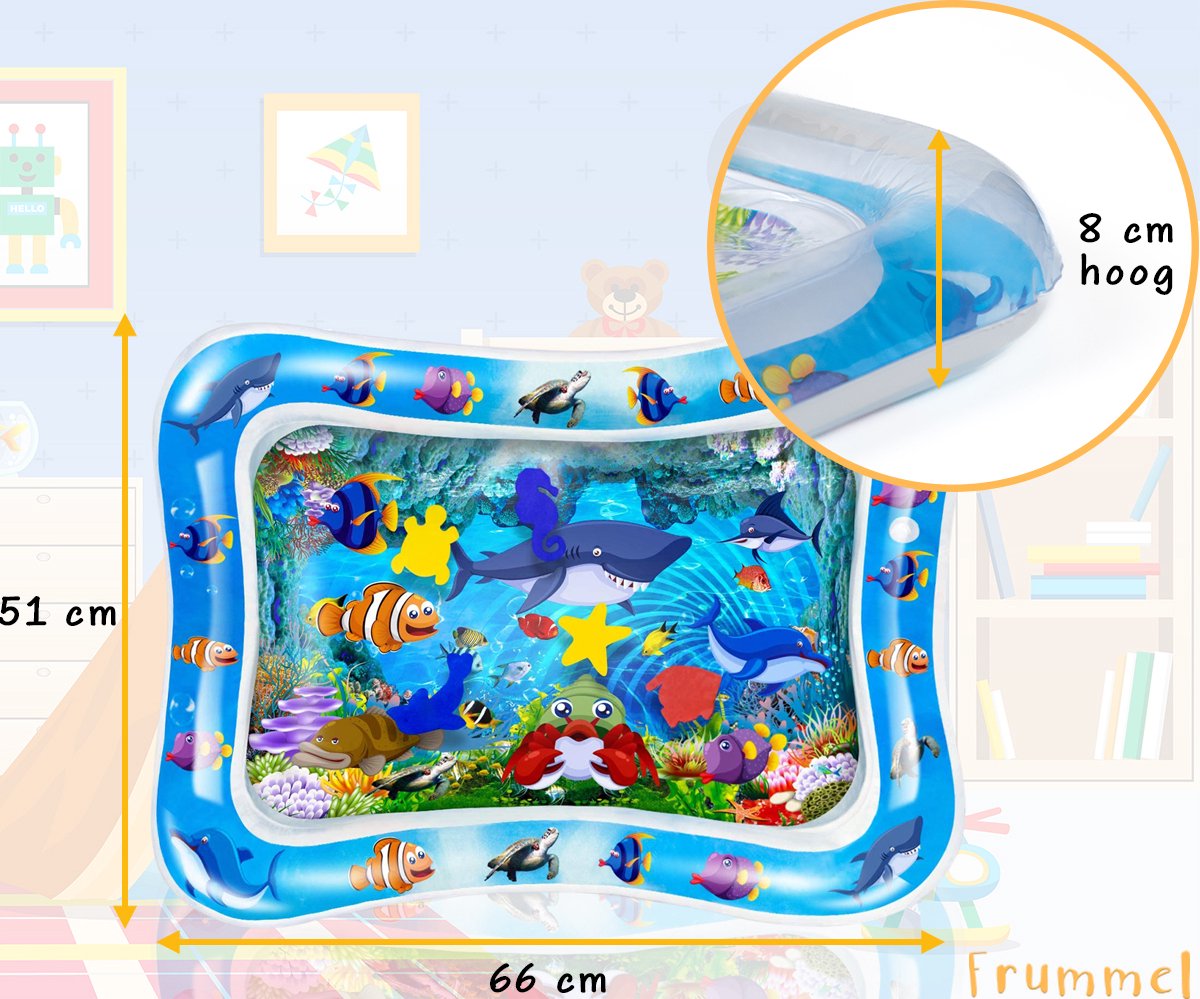 Frummel Waterspeelmat Baby - Watermat - Clownfish thumbnail 3