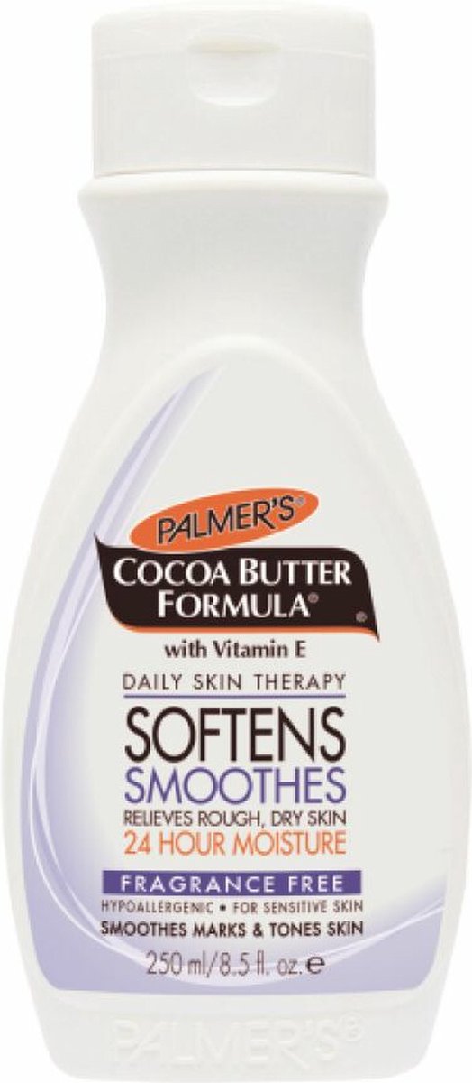 Palmers Bodylotion Parfumvrij Cocoa Butter Formula - 3 x 250 ml - Voordeelverpakking