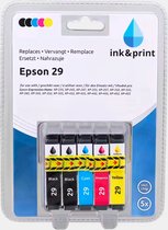 Ink & Print inktcartridges - Epson 29 - 5Pack