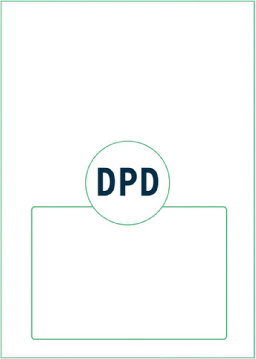 Label dpd iezzy a4 1.000 161.5x100mm