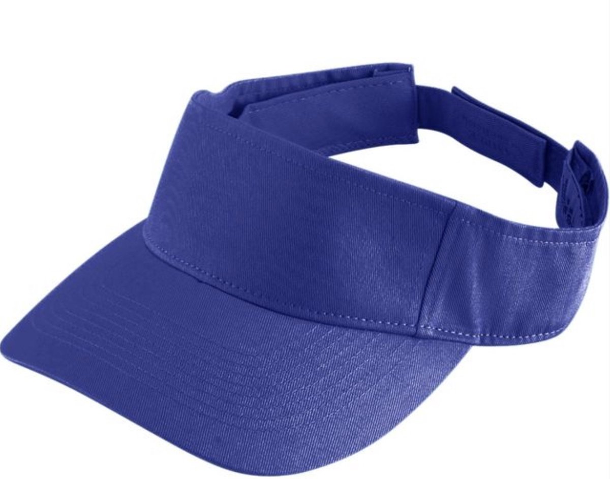 Augusta Sportswear - Zonneklep - Dames - Verstelbaar - Klittebandsluiting - Katoenen Zweetband - Volwassenen - Paars