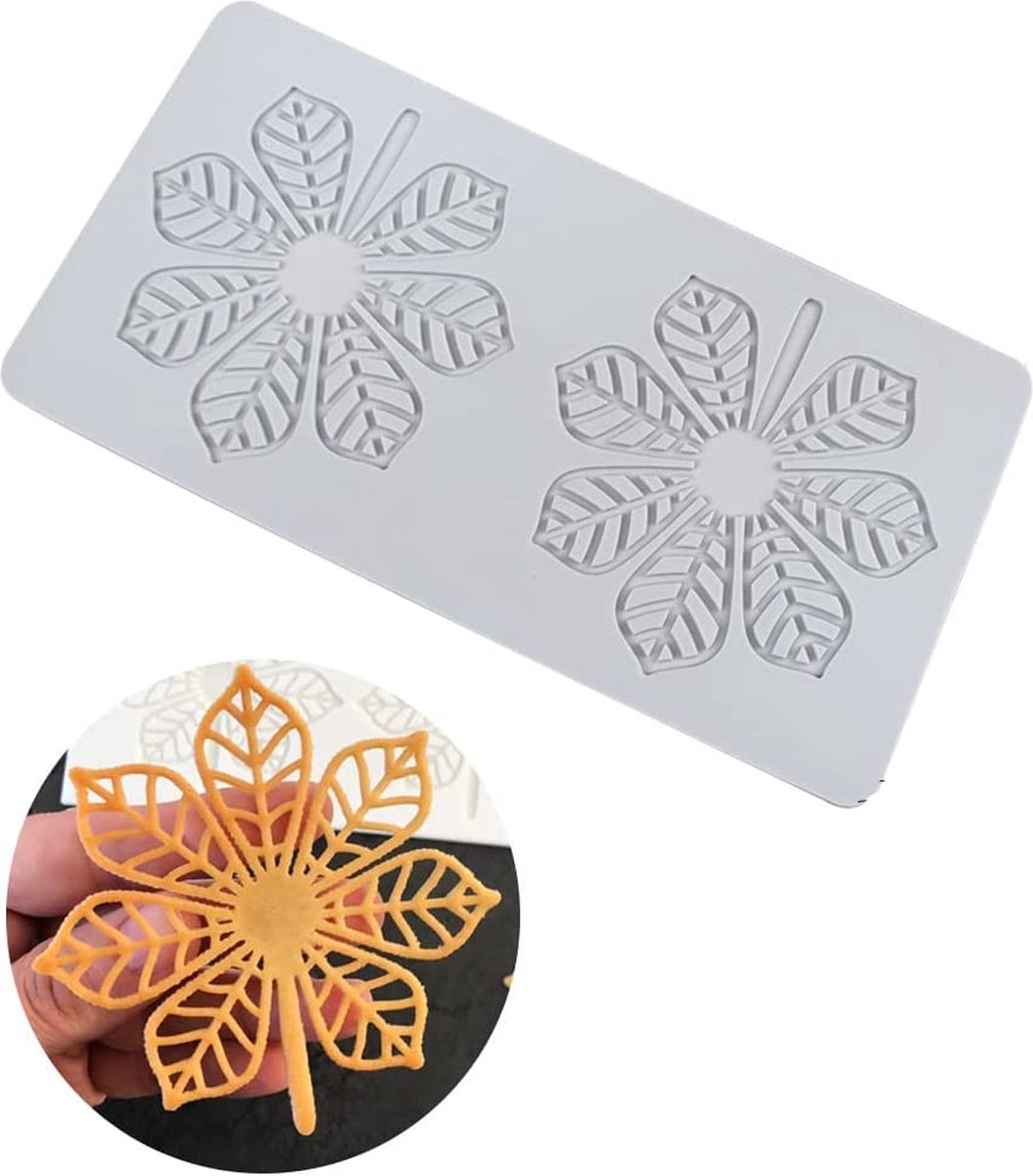 Moule Dentelle Silicone Pour Gâteau - Décoration Comestible