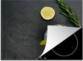 KitchenYeah® Inductie beschermer 71x52 cm - Inductie beschermer - Cocktail - Glas - Fruit - Kookplaataccessoires - Afdekplaat voor kookplaat - Inductiebeschermer - Inductiemat - Inductieplaat mat