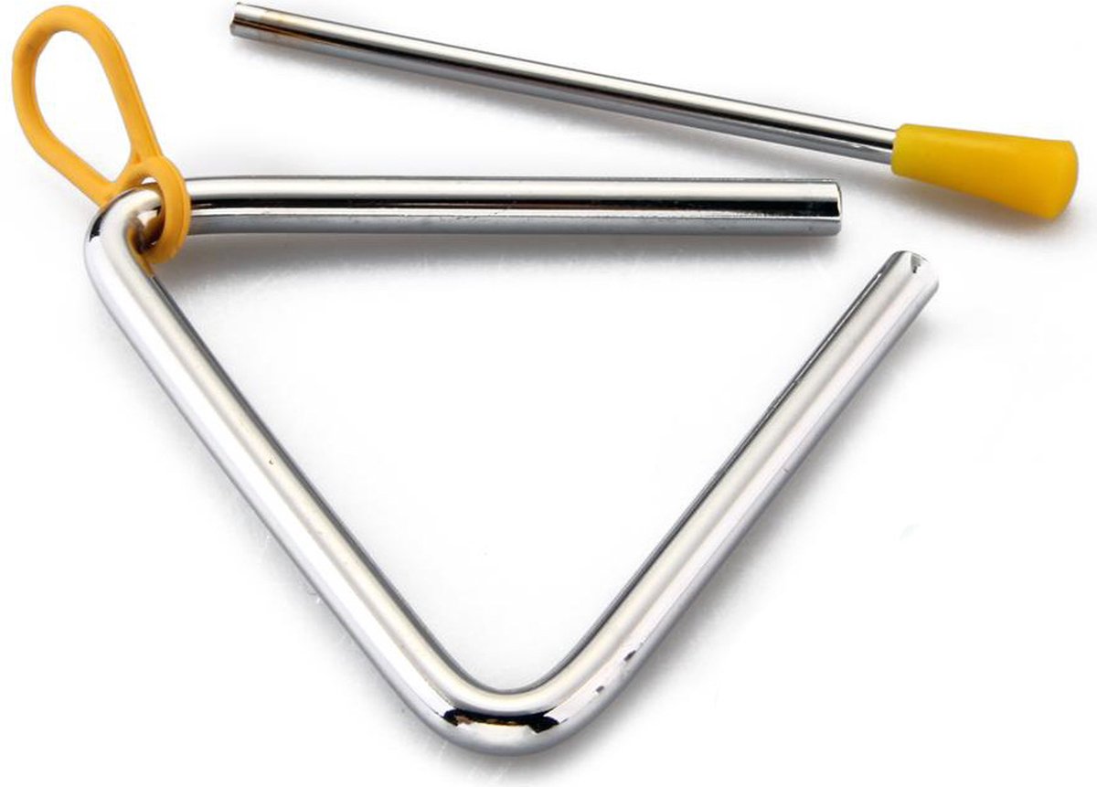 Knobbout Hello Kids, 8 inch Triangel, percussie, educatief speelgoed.