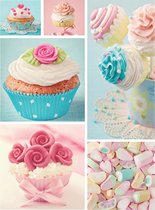 Cupcakes  Photo Wallcovering