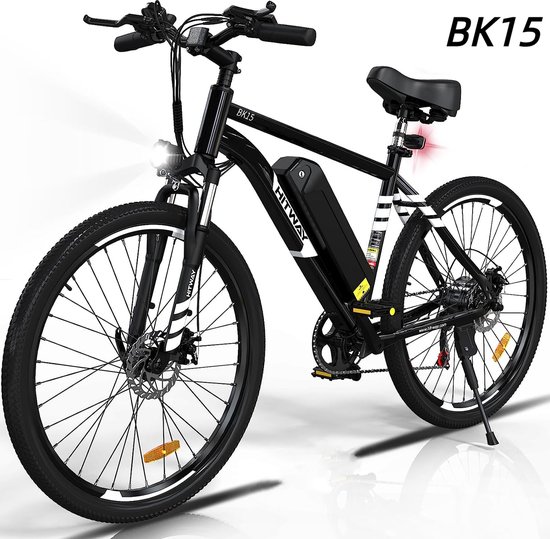 Hitway vélo électrique VAE pliable 16 e-bike blanc,vélos à