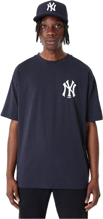 New Era 60357131 Mlb Team Graphc Bp New York Yankees T-shirt Met Korte Mouwen Zwart L Man