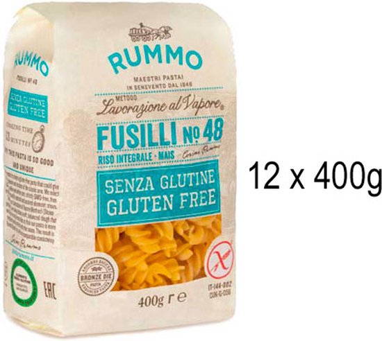 RUMMO | Fusilli nr 48 - GLUTENVRIJ | Doos 12x 400g