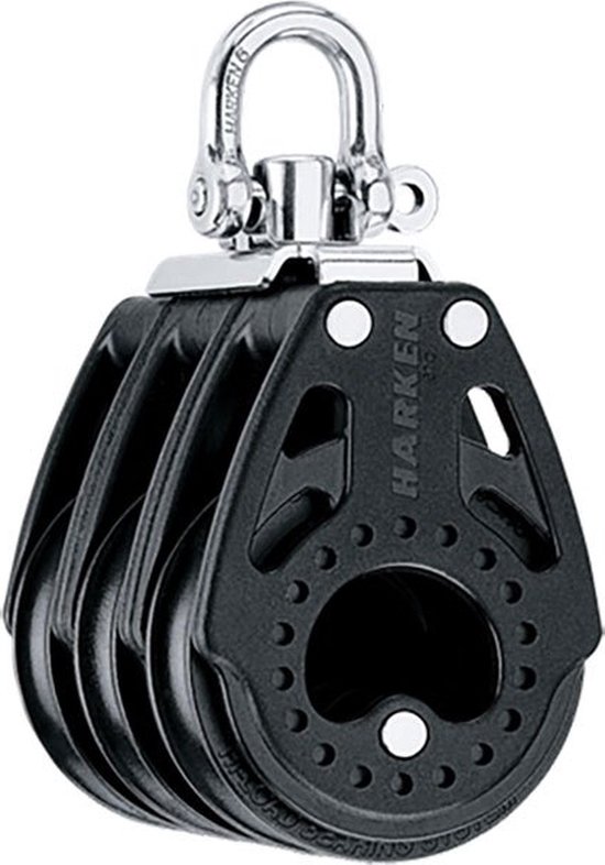 Râteaux Triple Carbo Bloc 57 Mm Zwart