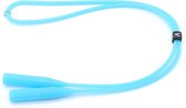 Siliconen brillenkoord - brillenketting - brillenkoorden - Licht blauw