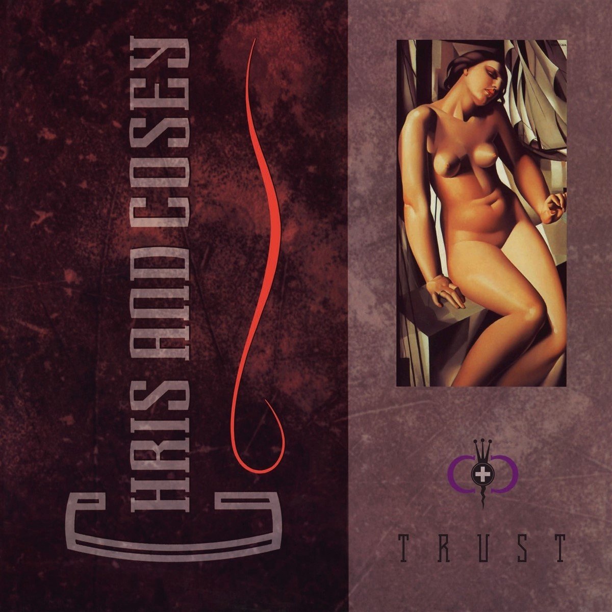 Chris & Cosey - Trust (LP) (Coloured Vinyl) (Limited Edition) (Remastered)