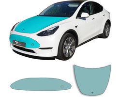 Model Y Paint Protection Film PPF Voorbumper en Motorkap Set - Beschermfolie | Tesla Accessoires Nederland en België