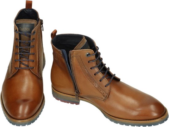 Fluchos -Heren cogna caramel boots & bottines