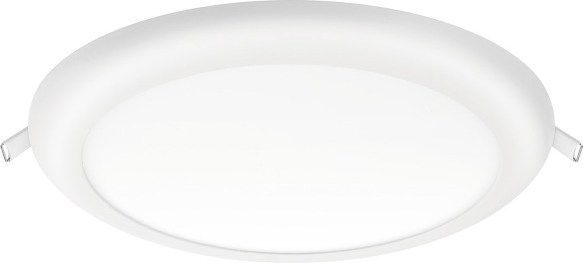OP=OP Integral LED In- of opbouw downlight 18W 1440lm 3000K dimbaar | zaagmaat tussen 6.5-20.5cm | Geen fitting | Warm Wit | 18 watt | 30.000 Branduren