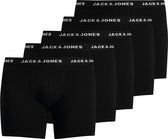 Jack & Jones Plus Size Boxershorts Heren JACHUEY 5-Pack Zwart - Maat 7XL