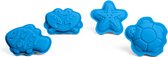 Formes de sable de personnage Blauw océan Bigjigs