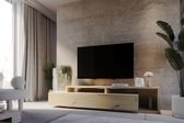 Meubel Square - TV meubel TRON - Eiken - 219 cm - TV kast