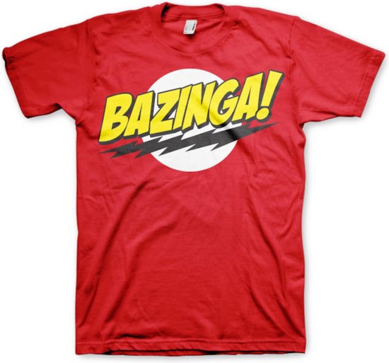 Big Bang Theory shirt – Bazinga! maat M