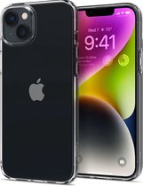 Geschikt voor Spigen Crystal Flex Apple iPhone 14 Plus Hoesje Back Cover Transparant