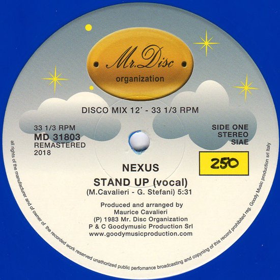 Nexus stand up 12" reissue 2018, Nexus Muziek bol