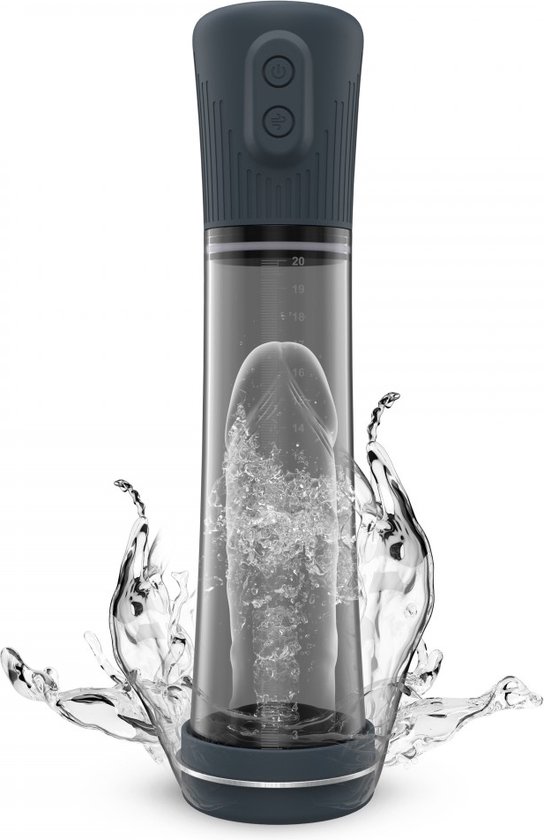 Pompe à pénis à Water et à air rechargeable Dorcel Hydro Pump - Noir