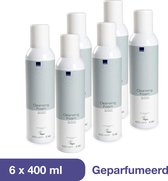 Abena Reinigingsschuim Voordeelverpakking - Reinigingsschuim voor Ontlasting - 6 x 400 ml - In Hygiënisch Sprayflacon - Licht Geparfumeerd - Voor de Gevoelige Huid - Vegan