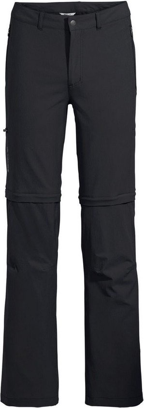 Pantalon Homme Farley Stretch Avec Fermeture Zippée VAUDE - Taille 48S - Noir - Neuf Avec étiquettes