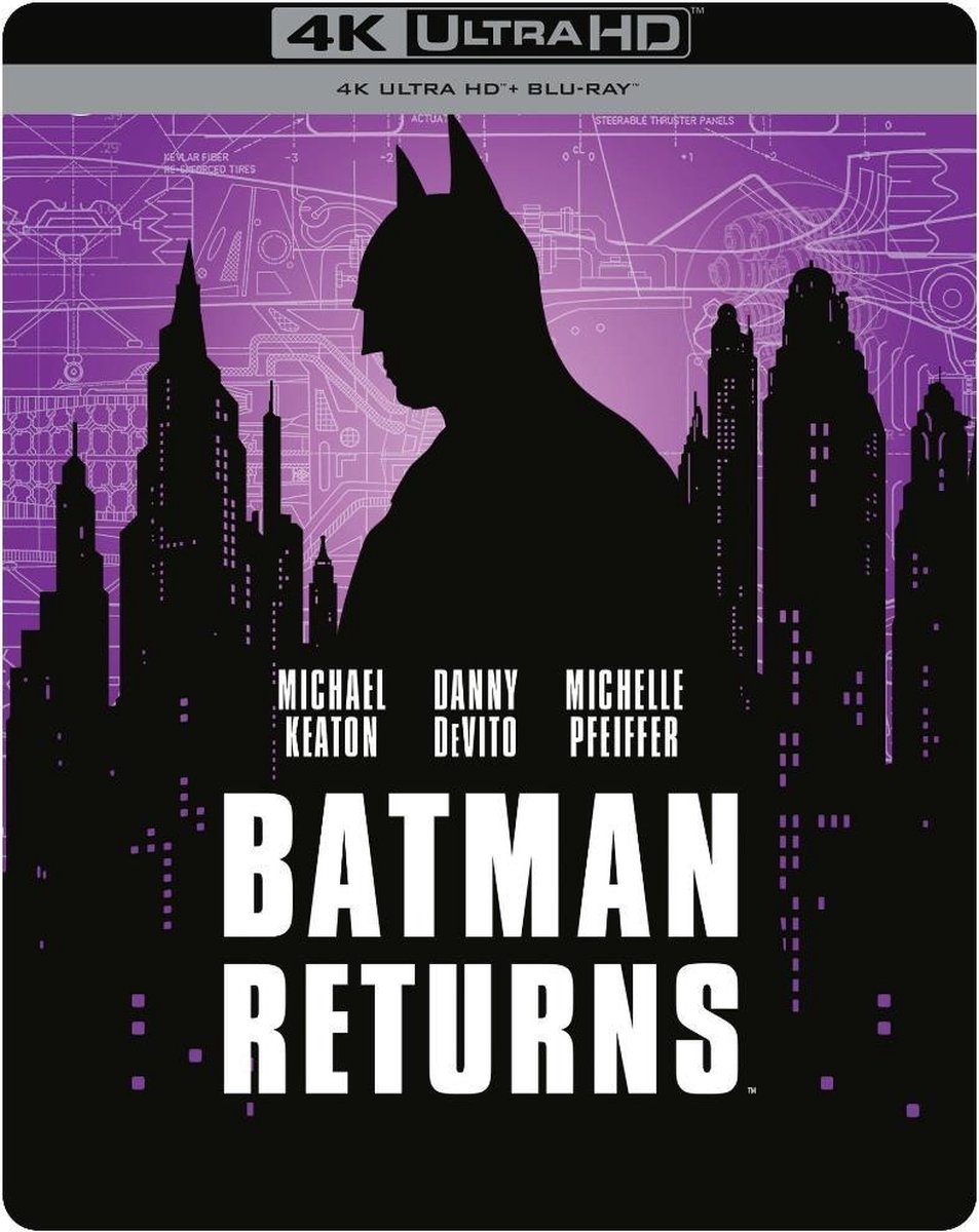 Batman Returns (1992) (4K Ultra HD Blu-ray) (Steelbook)-