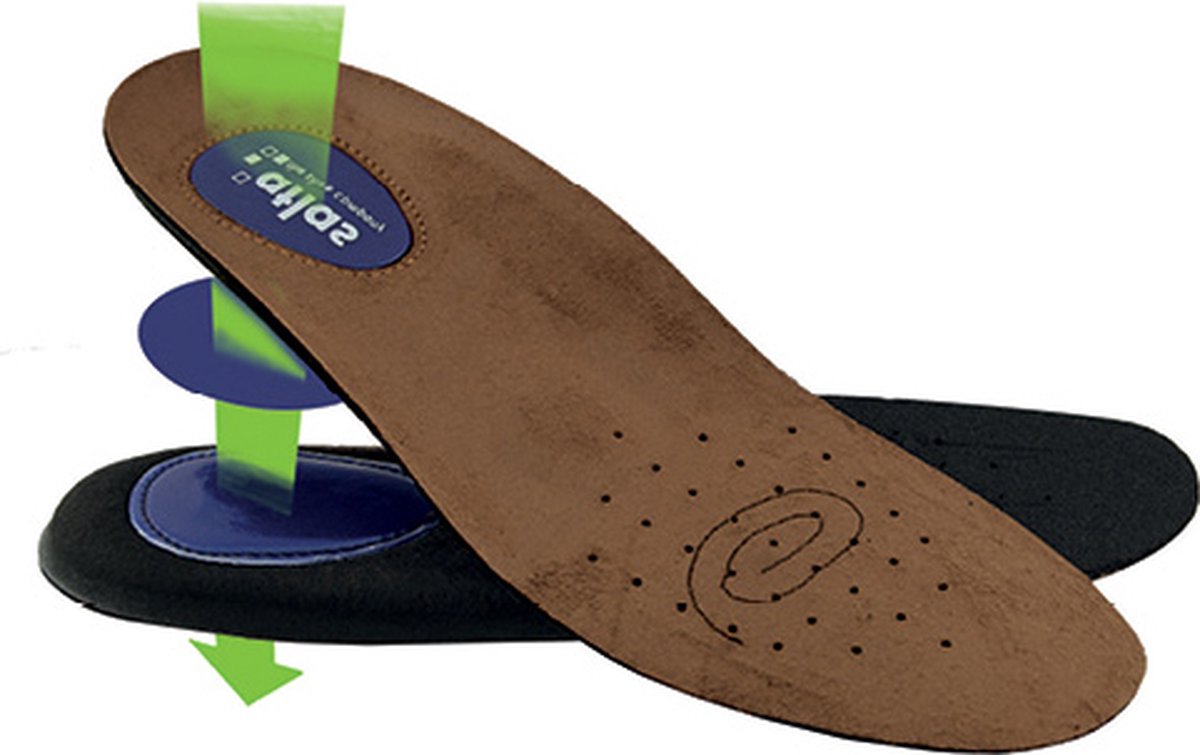 Atlas Inlegzool Gel-Aktiv - Bruin - 40