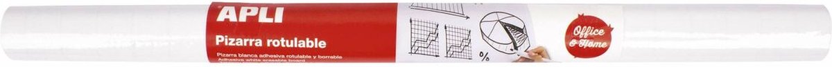 Whiteboard Apli Adhesive 67,5 x 100 cm