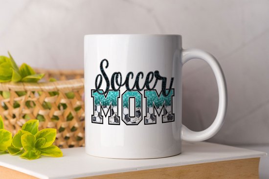 Mok Soccer mom -best mom forever - Beste moeder ter wereld - liefde