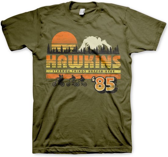 Stranger Things Shirt – Hawkins '85 Vintage maat XL