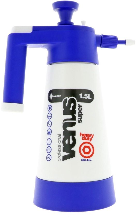 Kwazar Purple Venus Super Pro+ Alka Line Handpomp sprayer - 1500ml van Kwazar — afbeelding 3