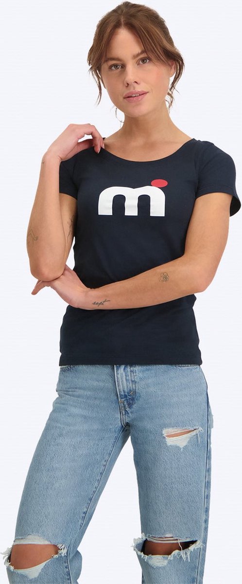 Mistral Sportief Dames T-shirt met Uitgesneden Halslijn - Lichtgewicht Katoen - Casual en Comfortabel - Maat S-XL
