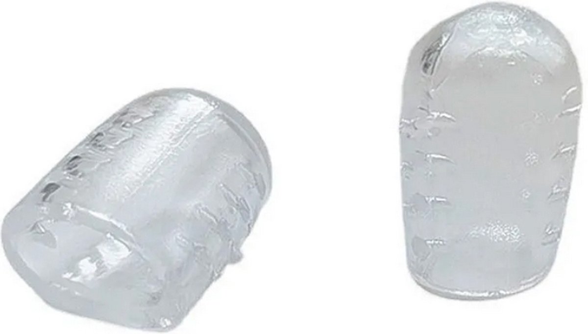 2x Siliconen Teen Caps Anti-Frictie / Ademende Teen Beschermer / Voorkomt Blaren / HaverCo