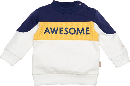Sweater Awesome - Navy - BESS - maat 50